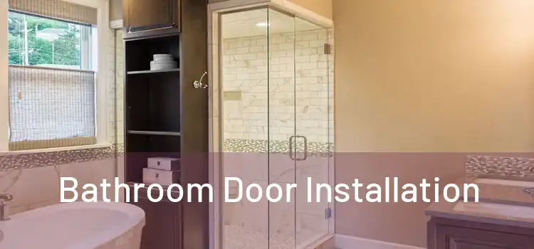  Bathroom Door Installation 